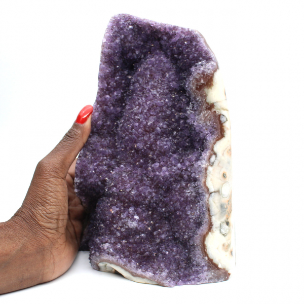 Amethist geode, ruw kristal