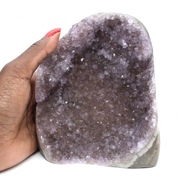 Amethist geode, zachte energie