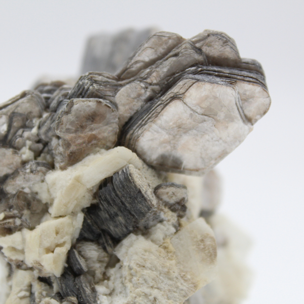 Witte kwarts met natuurlijke Afghaanse mica
