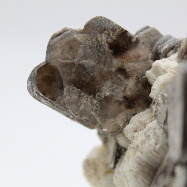 Witte kwarts met natuurlijke Afghaanse mica