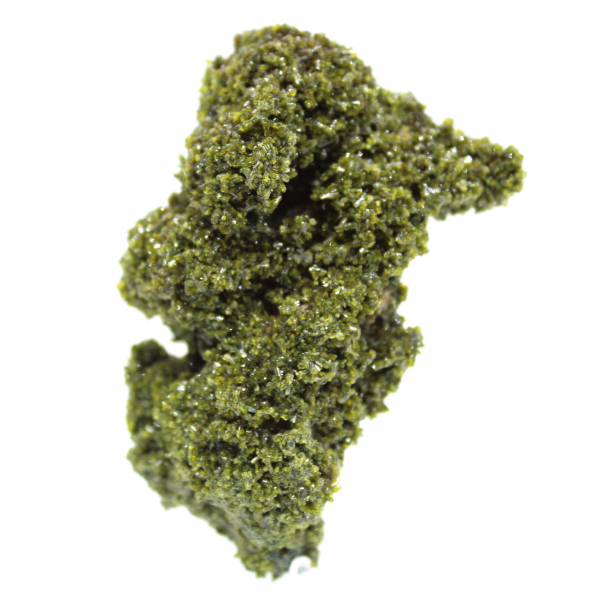 Epidootkristallen uit Marokko op beige matrix