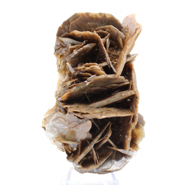 Bruine barietkristallen uit Marokko