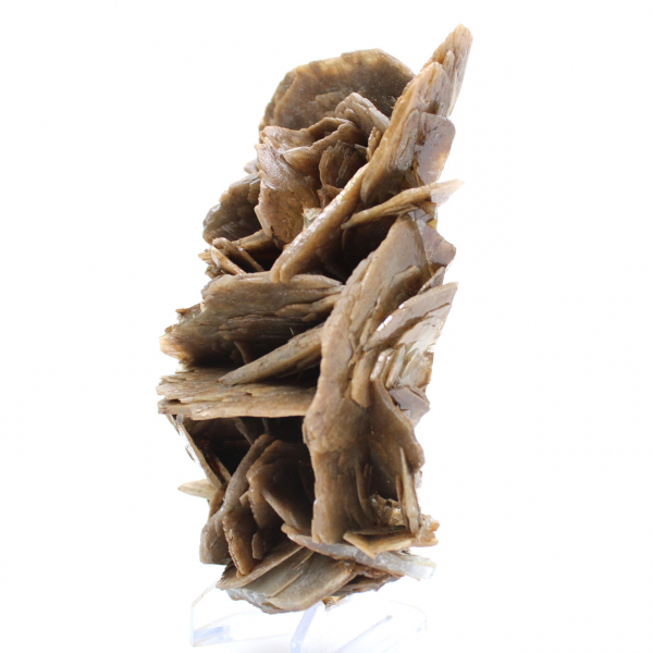 Bruine barietkristallen uit Marokko