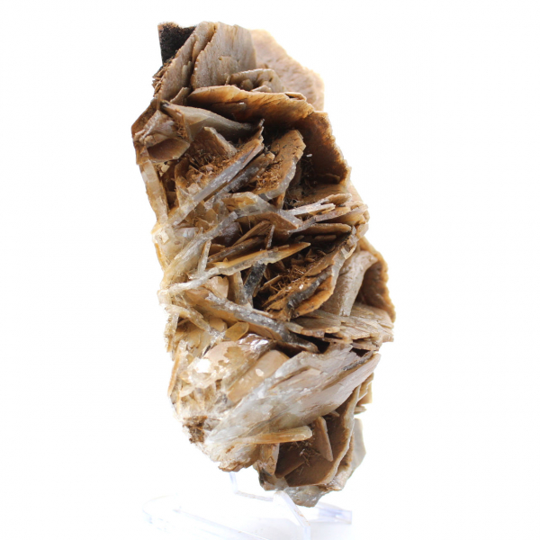 Bruine barietkristallen uit Marokko