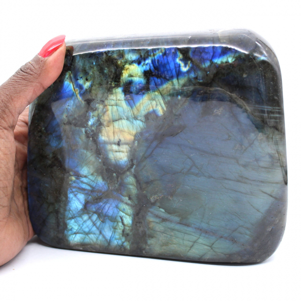 Authentiek labradorietornament uit Madagaskar