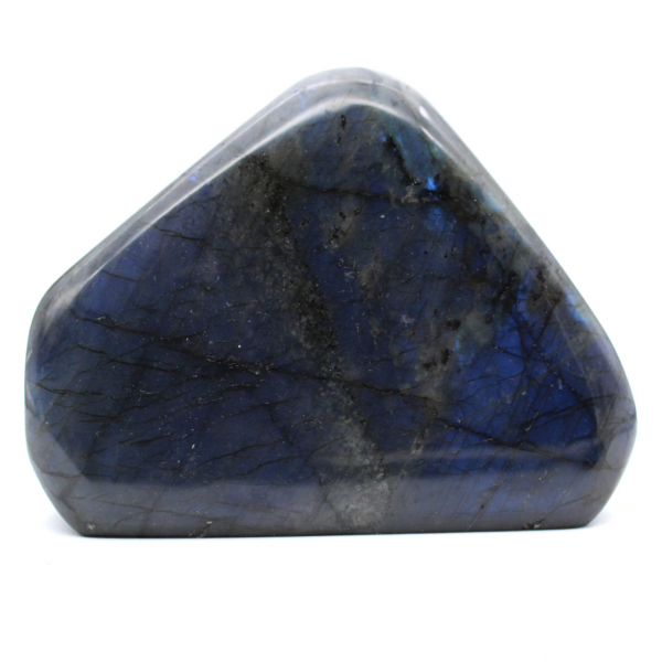 Gepolijste labradoriet, decoratief gesteente.