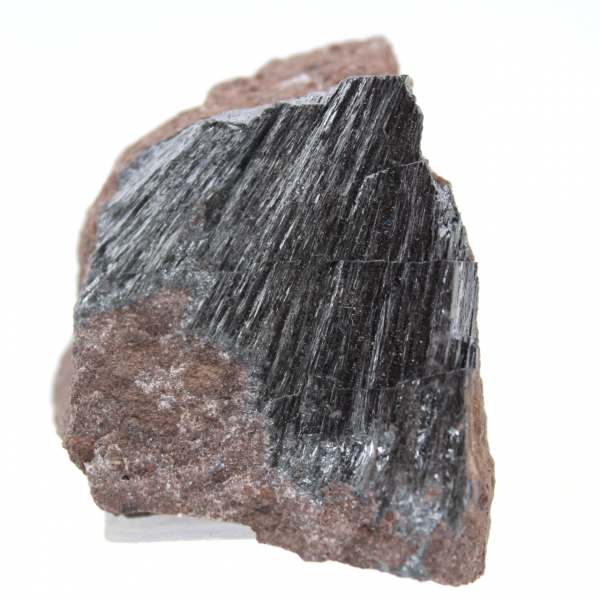 Pyrolusiet, compacte collectie, gesteente Marokko