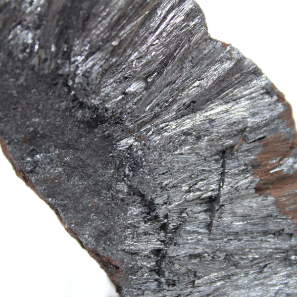 Klein pyrolusietexemplaar, kristallisatie Marokko