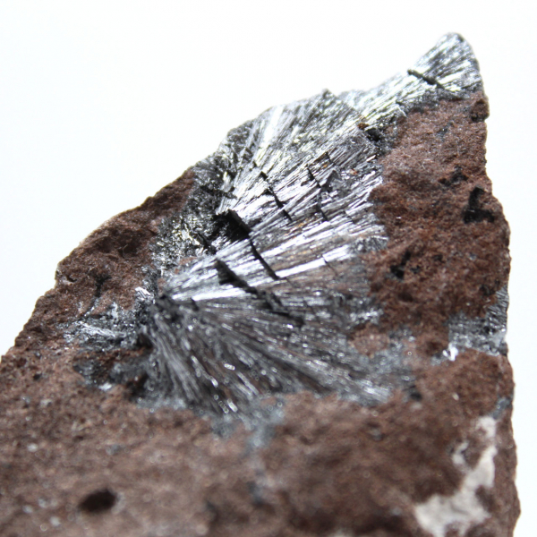 Pyrolusiet, een verzamelobject met prachtige kristallisaties.