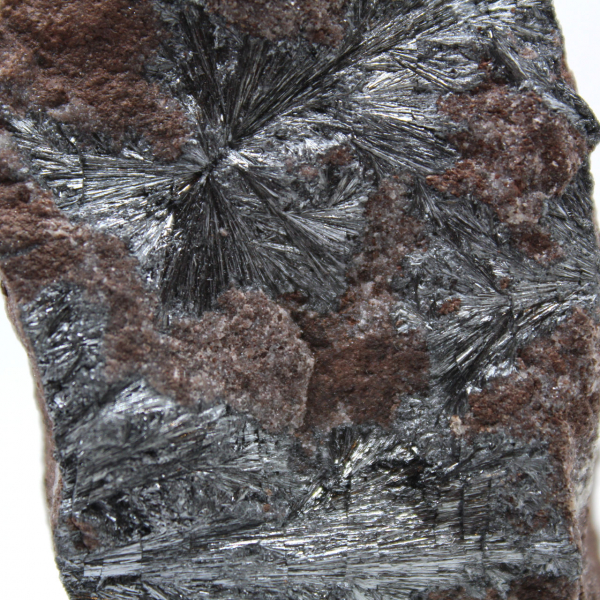 Pyrolusiet uit Marokko, mineraalkristallen voor verzameling