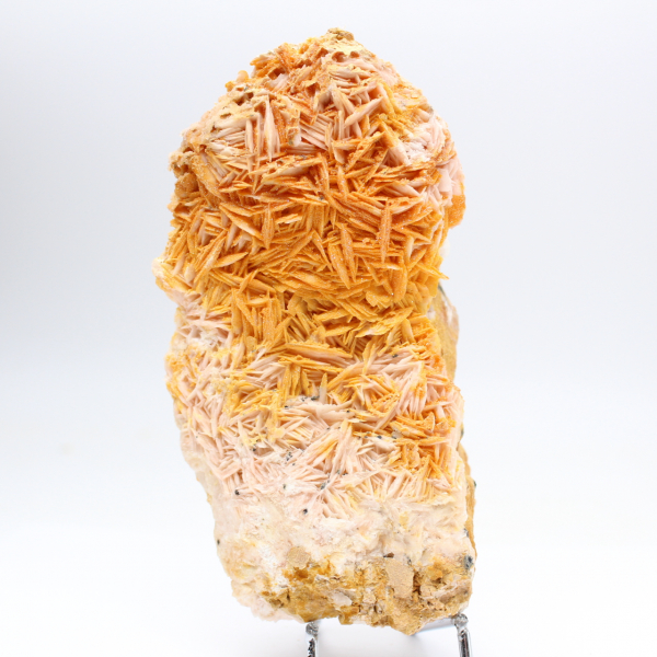 Natuurlijke oranje barietkristallen uit Marokko