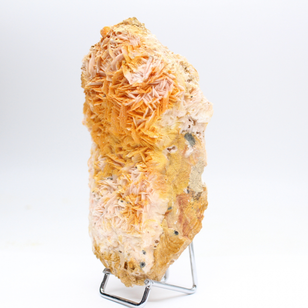 Natuurlijke oranje barietkristallen uit Marokko