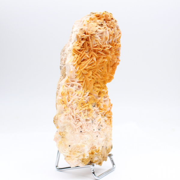 Natuurlijke oranje barietkristallen uit Marokko