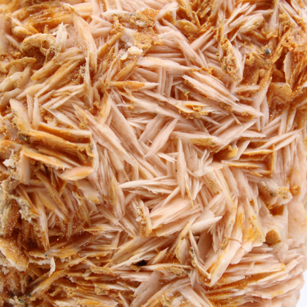 Oranje bariet uit Marokko, authentieke kristallisatie