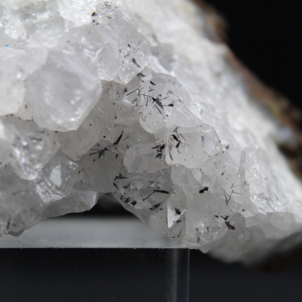 Ruwe verzamelaarskwarts met goethiet, Marokko