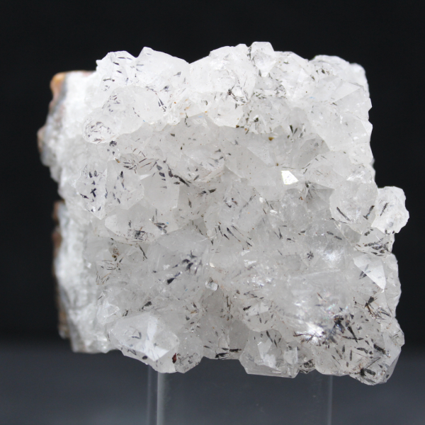 Ruwe kwartssteen met goethietinsluitingen, Marokko