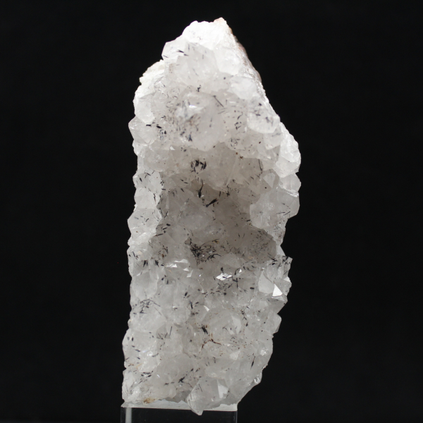 Authentieke, onbewerkte Marokkaanse kwarts- en goethietkristallen.