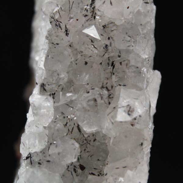 Kwarts goethiet exemplaar, ruwe drusen uit Marokko 180g