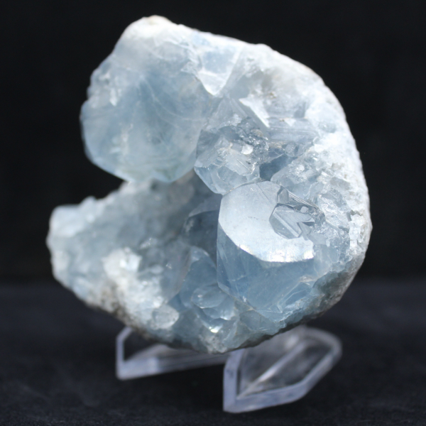 Blauwe celestien geode uit Madagaskar