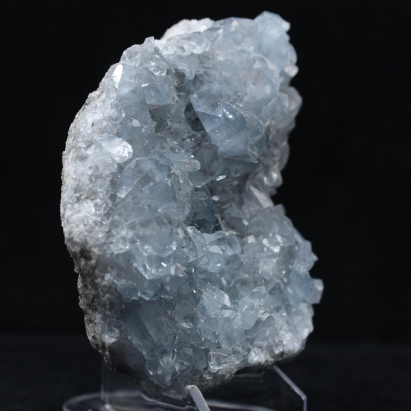 Celestien uit Madagaskar - Gekristalliseerde druse