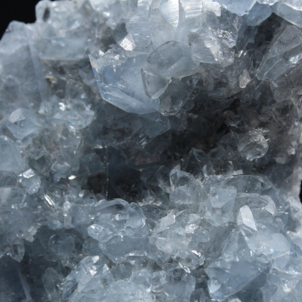 Celestien uit Madagaskar - Gekristalliseerde druse