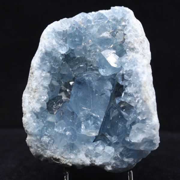 Gekristalliseerde celestien - een verzamelobject uit Madagaskar