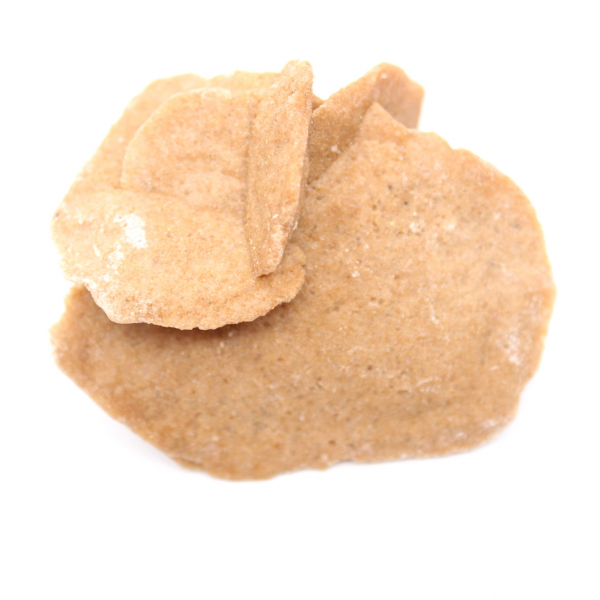 Mini Marokkaanse woestijnroos: een exemplaar van natuurlijk gips.