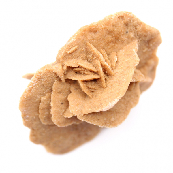 Marokkaanse woestijnroos: een kristalhelder boeket van gips.