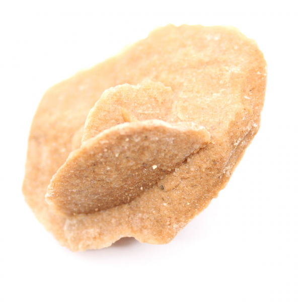 Minerale rozet van Marokko: gipskristallisatie