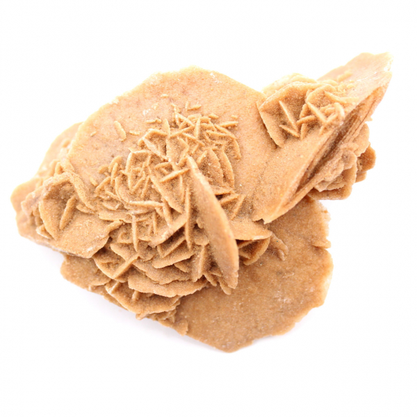 Kleine woestijnroos van Marokko: natuurlijk geologisch fragment