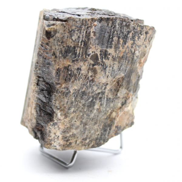 Ruwe zwarte toermalijn exemplaar - Herkomst: Madagaskar