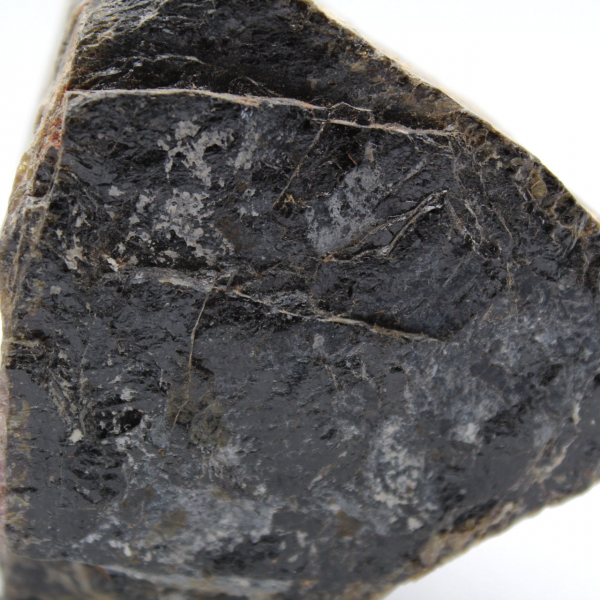 Ruwe zwarte toermalijn exemplaar - Herkomst: Madagaskar