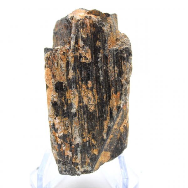 Kleine zwarte toermalijn uit Madagaskar - Ruw voorbeeld