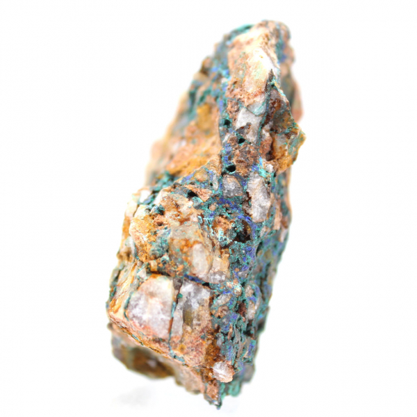 Azuriet-malachiet exemplaar uit Marokko