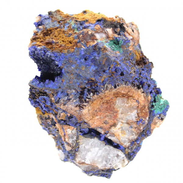 Malachiet-Azuriet tweekleurig Marokko