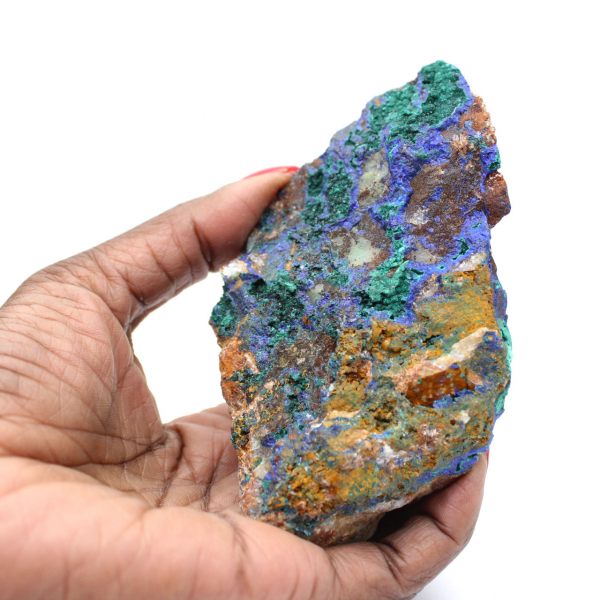 Verzamelbare azuriet malachiet