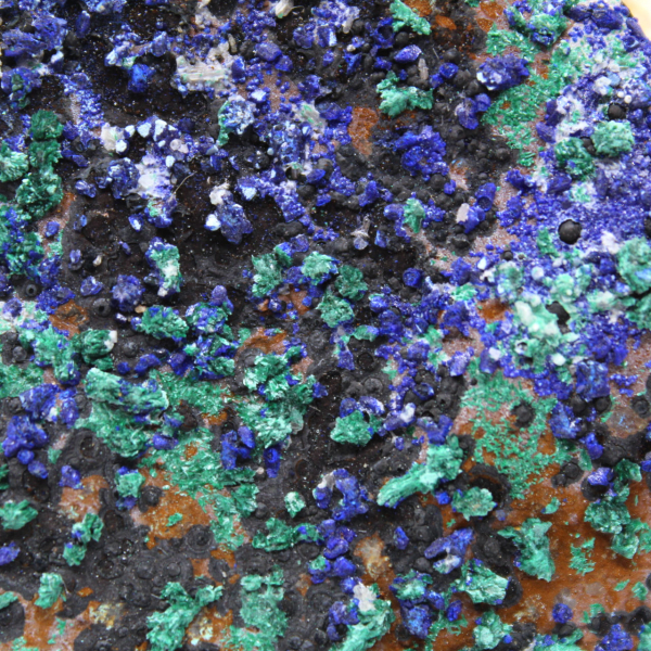 Ruwe natuurlijke malachiet-azuriet