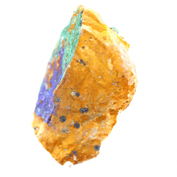 Azuriet-malachietkristallen Marokko