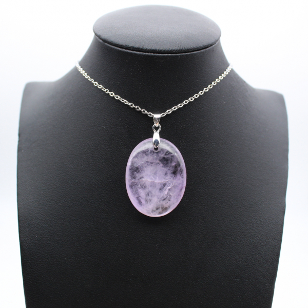 Amethist hanger - Zeldzaam mineraal exemplaar