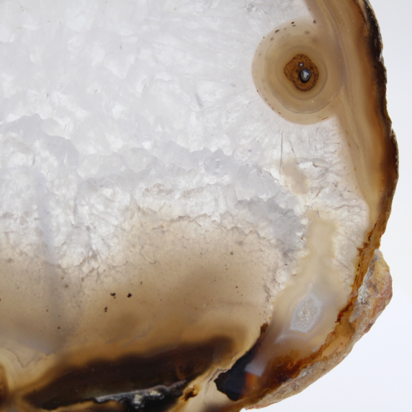 Braziliaanse gestreepte agaatschijf