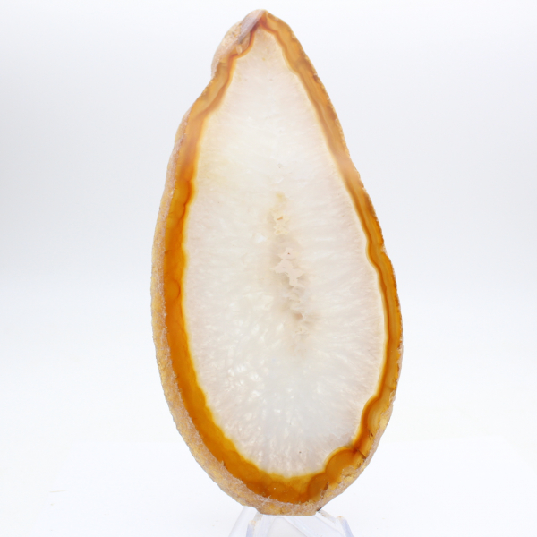 Exemplaar van gepolijste sedimentaire agaat