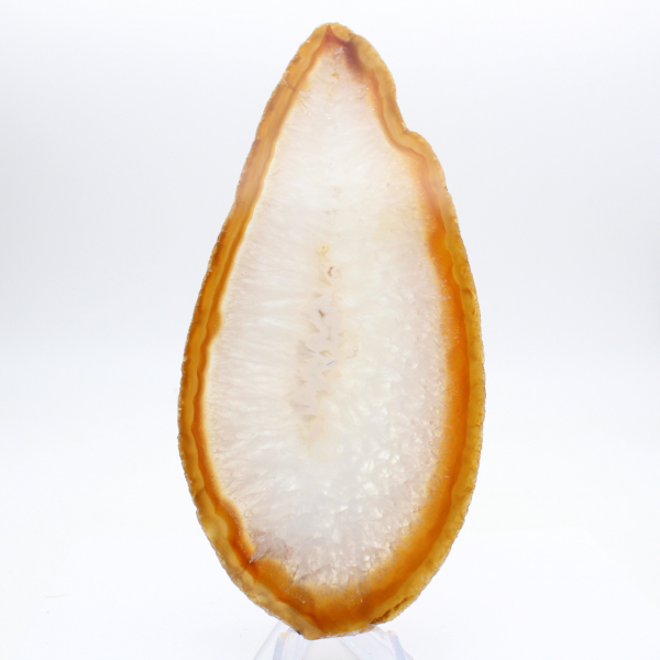 Exemplaar van gepolijste sedimentaire agaat