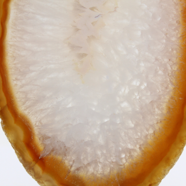 Exemplaar van gepolijste sedimentaire agaat