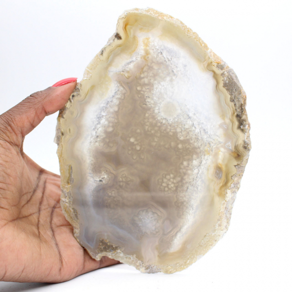 Plakje Braziliaanse agaatgeode