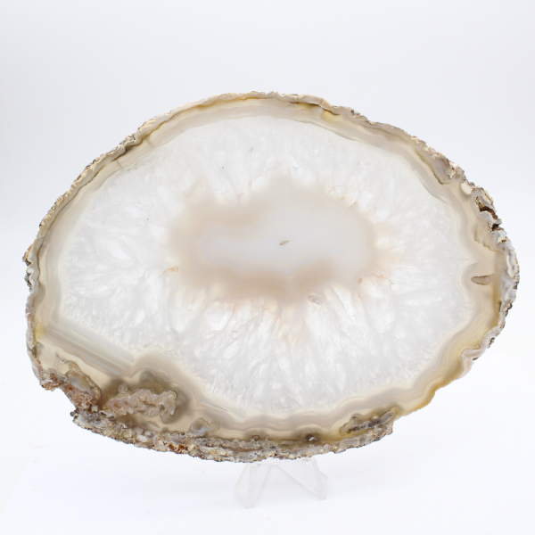 Massief exemplaar van gepolijste agaat