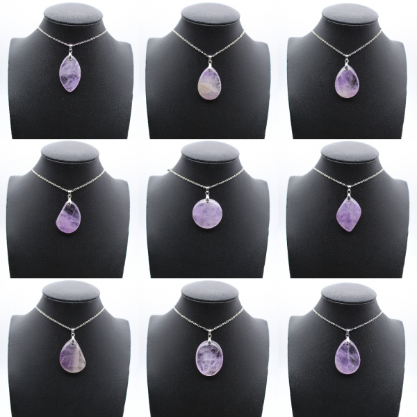 Amethist hanger - Sieraden van puur mineraal