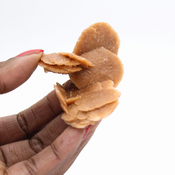 Marokkaans woestijnrooskristal: gipsfragment