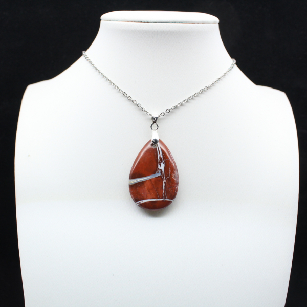 Exemplaar van rode jaspis uit Madagaskar