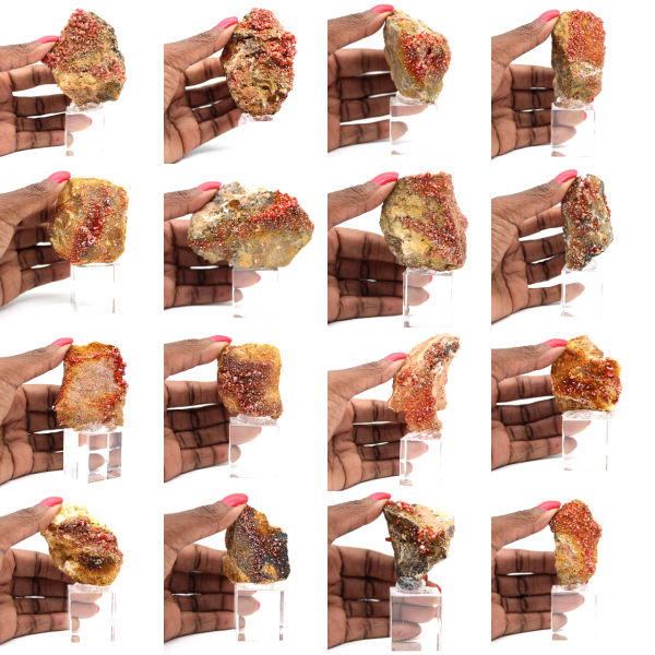 Vanadinietsteenkristallen