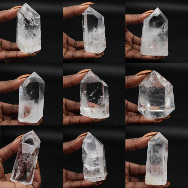 Bergkristalprisma uit Madagaskar